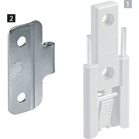 Hettich WingLine L Mittelscharnier Schnellmontage