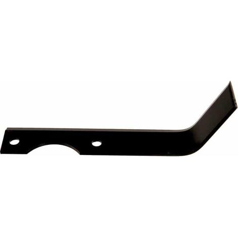 Couteau de fraise motoculteur – Accessoire adaptable pour sarclage – Diamètre des trous 10,5mm – Longueur 240mm – Section 35 x 4,5mm
