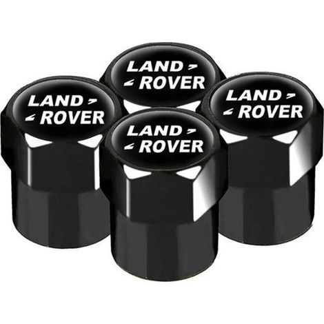 4 Pièces Bouchon de Valve Voiture pour Land Rover , Valve Pneu, Métal Capuchon de Valve, Résistant à la Corrosion Bouchon Anti-poussière Accessoires (1/5)