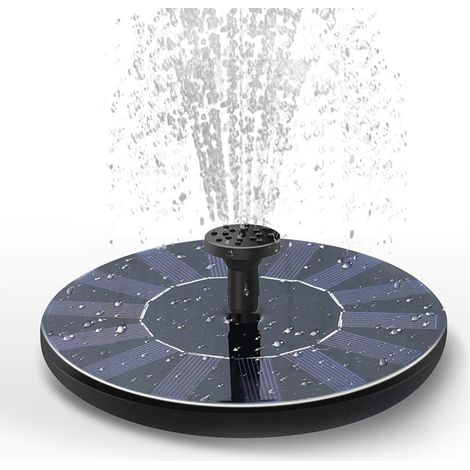 Mini-Solarbrunnen, eigenständiges Solarpanel-Set für Garten, Pool und Außenbereich