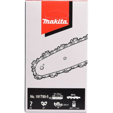 Chaîne de scie Makita 191T90-5 80TXL 12'' 30 cm .325'' 51 1 1 mm