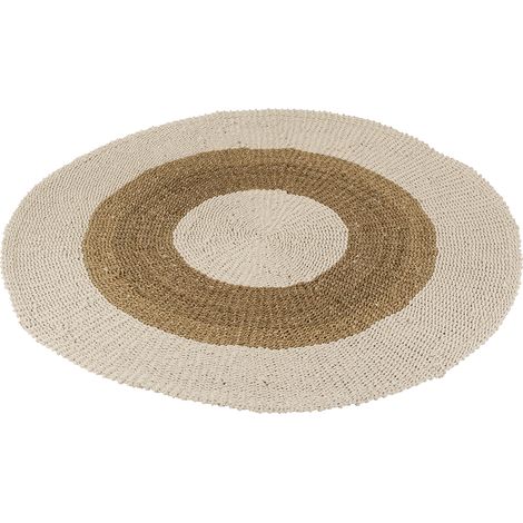 Tapis en zostère naturelle 149 x 149 cm (1/3)