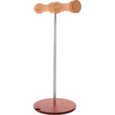Support Protéger en Audio Casque Blanc Bois ou pour de Organiser et Bureau Écouteurs, pour Chambre ou Domicile (1/5)