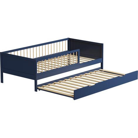 Cama nido infantil 190x90cm azul oscuro ADAM