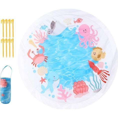 Strandmatte, tragbare Reisematte, 2-in-1-Strandmatte für (1/5)