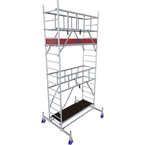 Krause Fahrgerüst MONTO ProTec Aluminium 5,30 m Fahrgerüst (1/3)