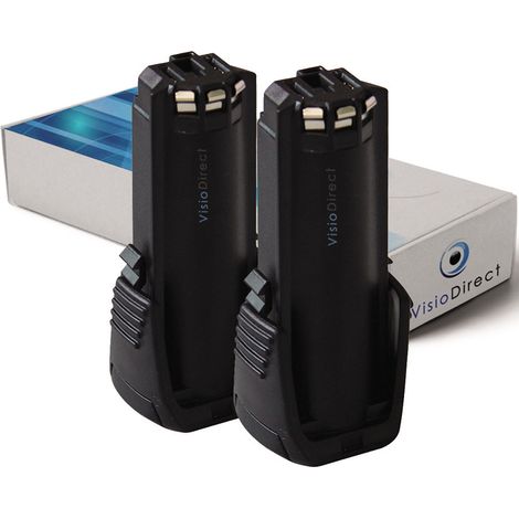 Lot de 2 batteries pour Bosch GSR PRODRIVE perceuse visseuse 2000mAh 3.6V (1/2)