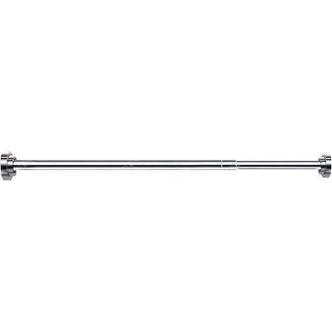 Tige télescopique de rideau de douche en acier inoxydable extensible Tige de support sans perçage, polyvalent et pratique (1/5)