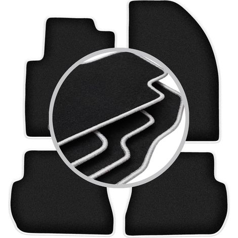 Tappetini auto CARLUX-SILVER per: Ford Fiesta MK6 hatchback (2002-2010)