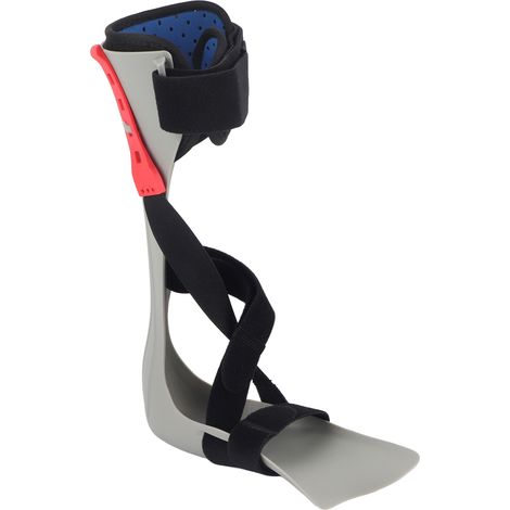 Manchon de compression pour cheville avec sangle fixe stable, conçu pour les muscles du pied faibles. Orthopédie pour pied gauche (taille M). (1/5)