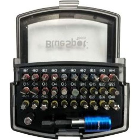 Blue Spot Tools 32 Piece Mixed Coloured Bit Set