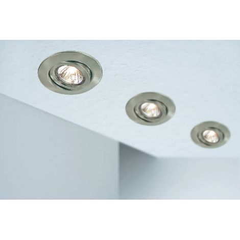 Collerette Ampoule halogène GU5.3 98968 N/A 50 W fer (brossé) (1/8)