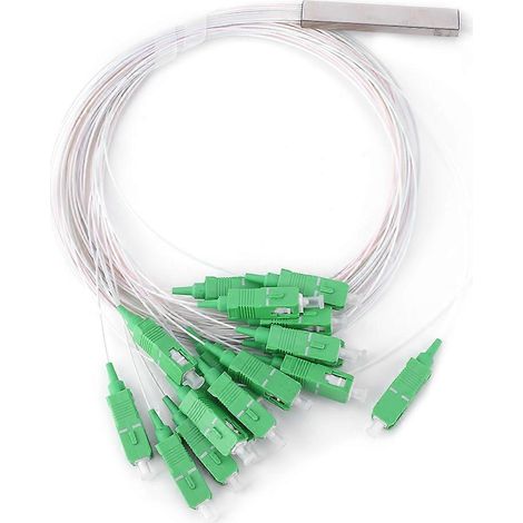 Répartiteur optique à microfibre 1x16 0,9SM SM SC/APC PLC, type 1260-1650 nm (1/2)