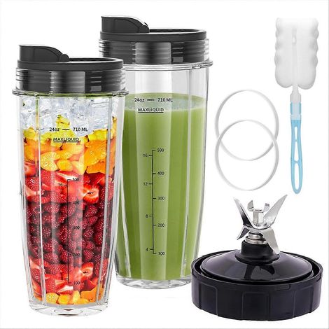 Mixeur lame de rechange pour blender, couteau inoxydable, pièce détachée compatible, remplacement de couteau mixeur, lames de rechange universelles, accessoire de mixage durable, outil de remplacement (1/5)