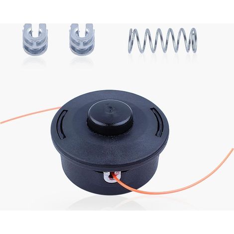HAISHINE Tête Faucheuse Cut 25-2 pour Stihl FS90 FS80 FS100 FS120 FS130 FS200 KM90 pour Débroussailleuse pour Stihl FS, KM Series 4002 710 2191 avec Ressort+Tête Oeillets (1/5)
