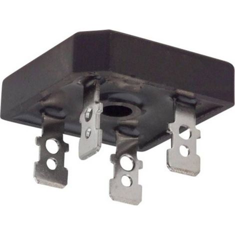 Pont Redresseur - 600 V - 25 A - Monophasé - Pour Alimentation Électrique Industrielle - 1 Pièce (1/2)