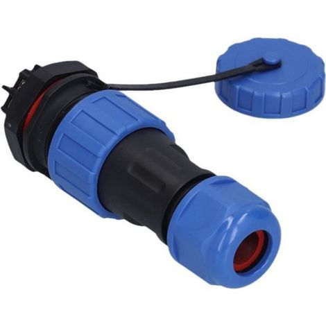 Connecteur étanche - - IP68 - 250V - 5 broches - Résistant aux intempéries (1/4)