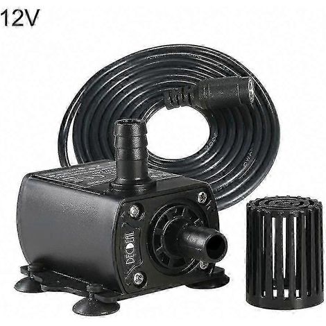 Shenka 12V 400L/H Leise bürstenlose Solarpumpe für Kaltwasserzirkulation (1/5)