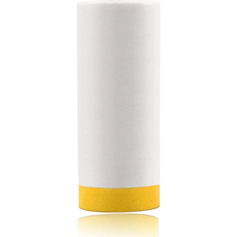 Plastica per mascherare con nastro adesivo "Copro al volo" per rivestimenti e piccole coperture -210 cm x 20 mt / 1 pezzo (1/4)