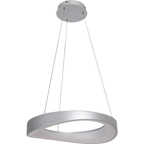 Lampada a sospensione LED 56W cromata Iliana Rabalux (1/5)