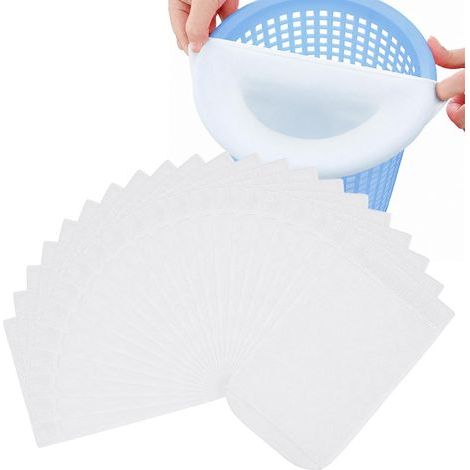 Lot de 20 Chaussettes Skimmer Piscine Réutilisables – Filtres Pré-Skimmer en Nylon Élastique avec Maillage Ultra-Fin pour Capter les Débris et Saletés – Accessoires pour Piscines Creusées et Hors-Sol (1/5)