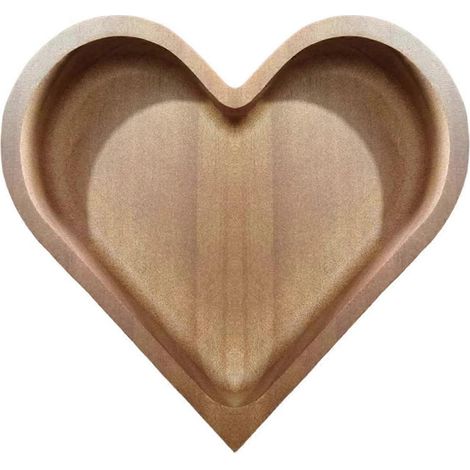 Bol en bois, plateau à fruits décoratif, assiette à dessert empilable pour collations et collations (1/5)