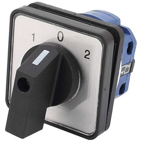 AC 690 V 20 A Interrupteur rotatif 3 positions 1/0/2 (1/3)