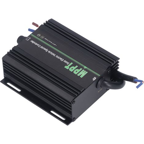 Régulateur MPPT JNEVS pour Véhicule Électrique, Contrôleur de Charge Solaire à Tension Réglable avec Indicateur LED d'État (1/5)