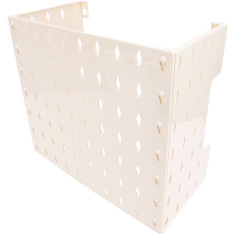DEESSE SHOP-Support de Rangement Multifonction en Panneau perforé, Couvercle de Tuyau de Chauffe-eau à Gaz pour L'organisation de la Cuisine, Matériau PET (petite taille) (1/5)