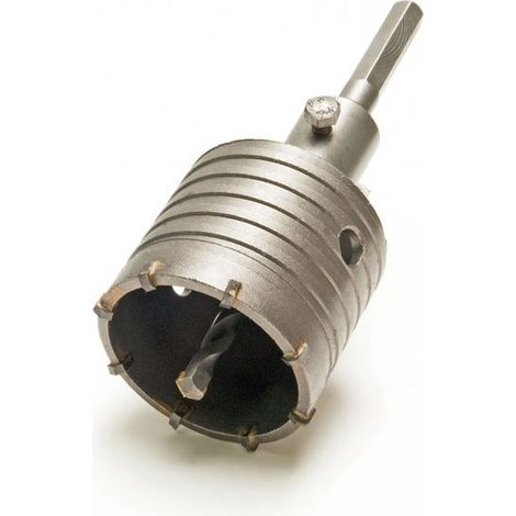 Vŕtacia korunka 65 mm s vrtákom a 6-hrannou stopkou (1/3)