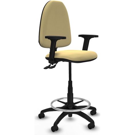 Sedia da Ufficio Piqueras y Crespo B2D01RP Crema Alta (1/5)