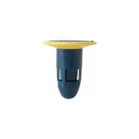 Filtro per scarico a pavimento, tappo di scarico, connettori antiodore per scarico a pavimento della doccia in bagno, senza filtro, adatto per perdite nelle tubature del bagno e della cucina (blu) - C