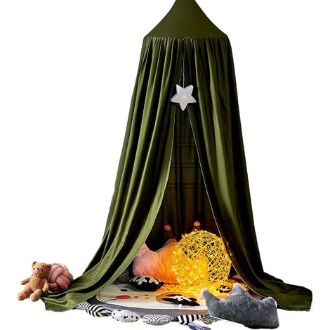 Bed Canopy - Polyester - 60 x 270 x 400 cm - For Kids Bedroom or Reading Nook - 1 Piece (1/5)