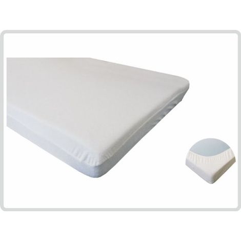 Funda Protector de colchón rizo, poliuretano, 140 x 200 cm