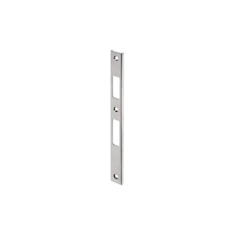 Schließbl.VA ma geb.U-Schließblech f.Rohrrahmentüren B.24xL.243mm est traduit en français par :
Têtière inox satiné en U pour portes à cadre tubulaire L.243x l.24mm (1/2)