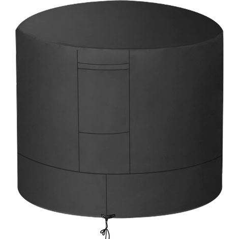 Grande housse universelle et résistante pour climatiseur, grande et résistante pour grille d'aération centrale extérieure, housse imperméable et anti-poussière pour balcon, climatiseur, table (1/5)