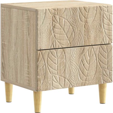 Nachttisch Sonoma-Eiche 43 x 34,5 x 48 cm Holzwerkstoff vidaXL