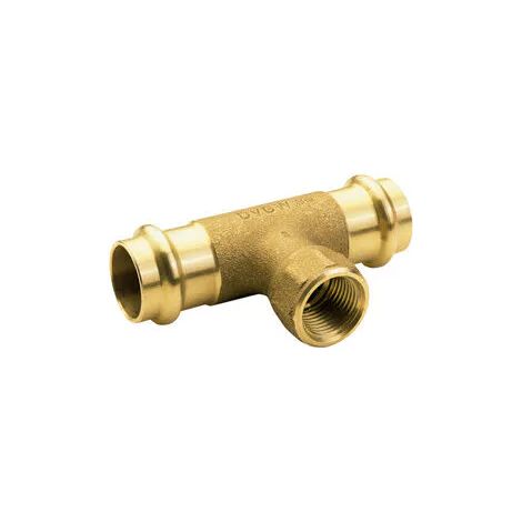 Raccord ibp té laiton à sertir temperatura -35°C +110°C