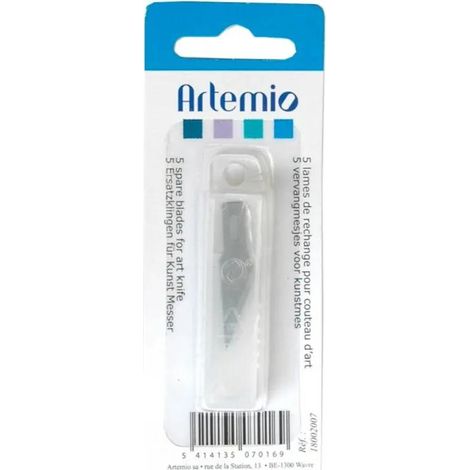 Hojas de repuesto Artemio Art Knife 5 unidades alta precisión