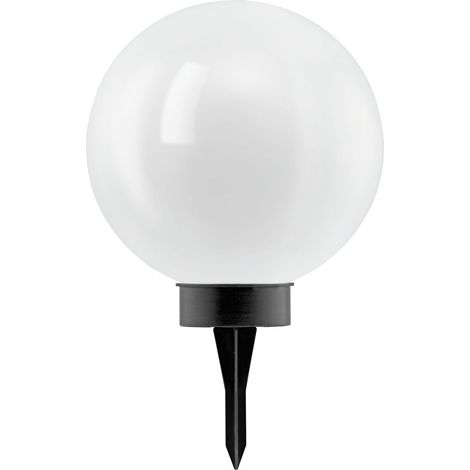 Esterno Solare Moderno Puglia Plastiche Nere Bianco Led 0,2W Ip44 Big (1/2)