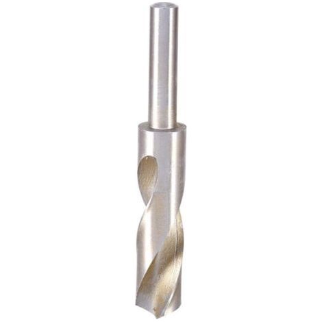Diamètre de la pointe de 22 mm 4241 HSS Foret hélicodal en acier haute vitesse pour forgerons 1/2"Outil de perage à tige droite (1/4)