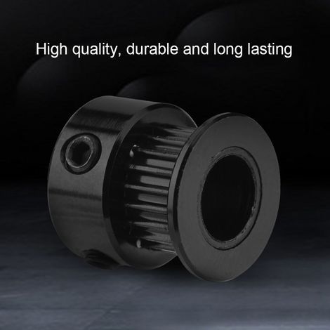 5 poulies de courroie de distribution en aluminium 2GT de 6 mm de largeur, 20 dents, pour imprimante 3D (alésage de 8 mm) (1/5)