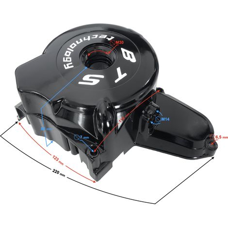 Tapa del motor - magneto para ciclomotor Fighter 2 (1/3)