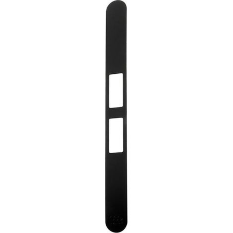 placa cerradero touch cromo satinado, blanco mate, negro mate acabado cromo satinado acabado negro mate