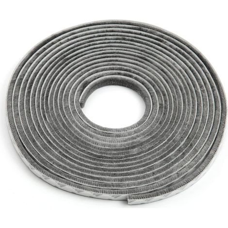 [NUNCA USADO]Burlete autoadhesivo para puerta, resistente al polvo y al sonido, ideal para refugios a prueba de viento (9 x 5 mm, 6 m) (1/5)