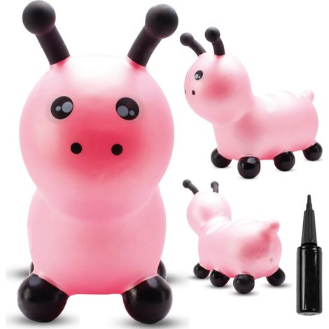 Rosa CATERPILLAR-Pullover für Kinder mit Pumpe