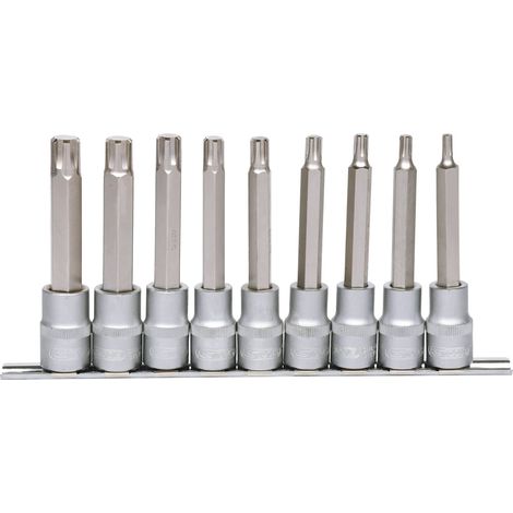 KS TOOLS  1/2"  juego  de puntas  RIBE-S 9  piezas.  M5-M14 -  911.1335 (1/2)