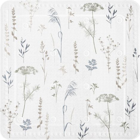 Kleine Wolke Wanneneinlage Savannah multicolor PVC 55 x 55 cm Anti-Rutsch-Lösungen für Duschen & Badewannen