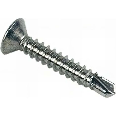 Vis autoperceuse tête fraisée Phillips 4,8 x 50,8 mm INOX A2 - Boite de 200 pcs - VAPFC48508A2