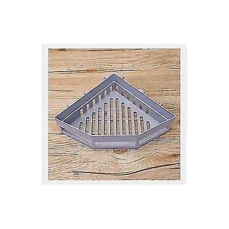 Étagère de douche triangulaire, support de rangement d'angle pour salle de bain, organisateur, produits ménagers